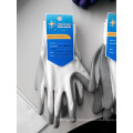 Polyester Shell Nitrile Coated Saftey Work Gloves (N2401)